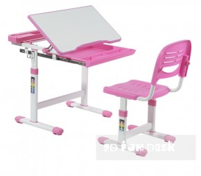 Комплект парта + стул трансформеры Cantare Pink в Чайковском - chajkovskij.mebel-74.com | фото