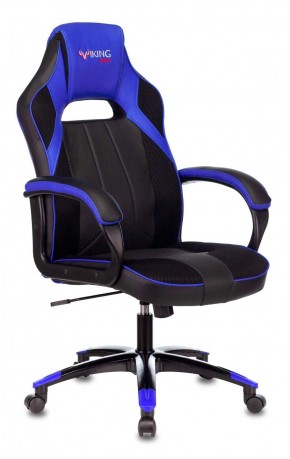 Кресло игровое Бюрократ VIKING 2 AERO BLUE черный/синий в Чайковском - chajkovskij.mebel-74.com | фото
