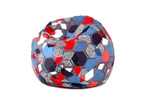 Кресло-мешок Мяч M (Geometry Slate) в Чайковском - chajkovskij.mebel-74.com | фото