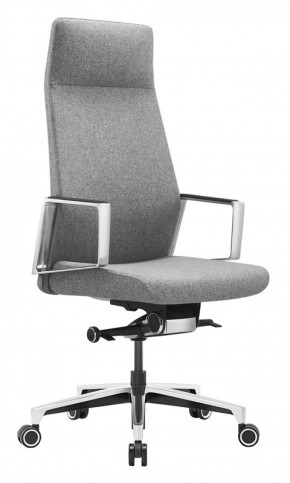Кресло руководителя Бюрократ _JONS/CASHGREY серый в Чайковском - chajkovskij.mebel-74.com | фото