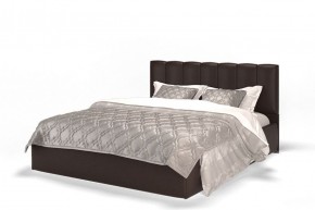 Кровать Элен 1600 + основание с ПМ (Лесмо brown) коричневый в Чайковском - chajkovskij.mebel-74.com | фото