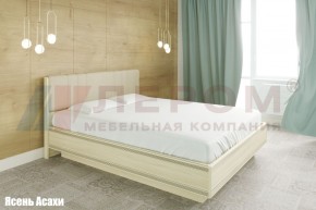 Кровать КР-1014 с мягким изголовьем в Чайковском - chajkovskij.mebel-74.com | фото