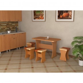 Кухонный стол и 4 табурета Титул в Чайковском - chajkovskij.mebel-74.com | фото