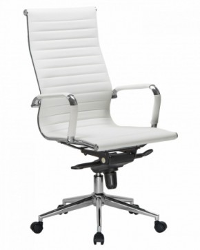 Офисное кресло для руководителей DOBRIN CLARK LMR-101F белый в Чайковском - chajkovskij.mebel-74.com | фото