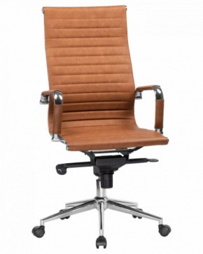 Офисное кресло для руководителей DOBRIN CLARK LMR-101F светло-коричневый №321 в Чайковском - chajkovskij.mebel-74.com | фото