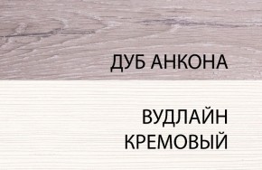 Шкаф угловой 2D, OLIVIA, цвет вудлайн крем/дуб анкона в Чайковском - chajkovskij.mebel-74.com | фото