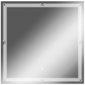 Зеркало Паликир 700х700 с подсветкой Домино (GL7051Z) в Чайковском - chajkovskij.mebel-74.com | фото